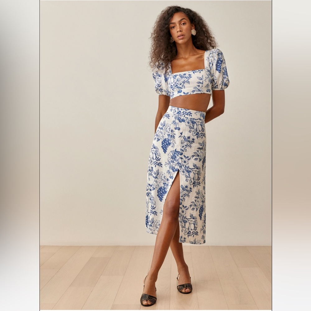 Reformation Jonas Two Piece linen set